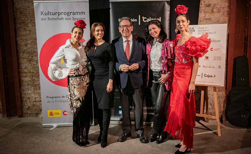 Rocío Peralta lleva la moda flamenca a Berlín con Cajasol