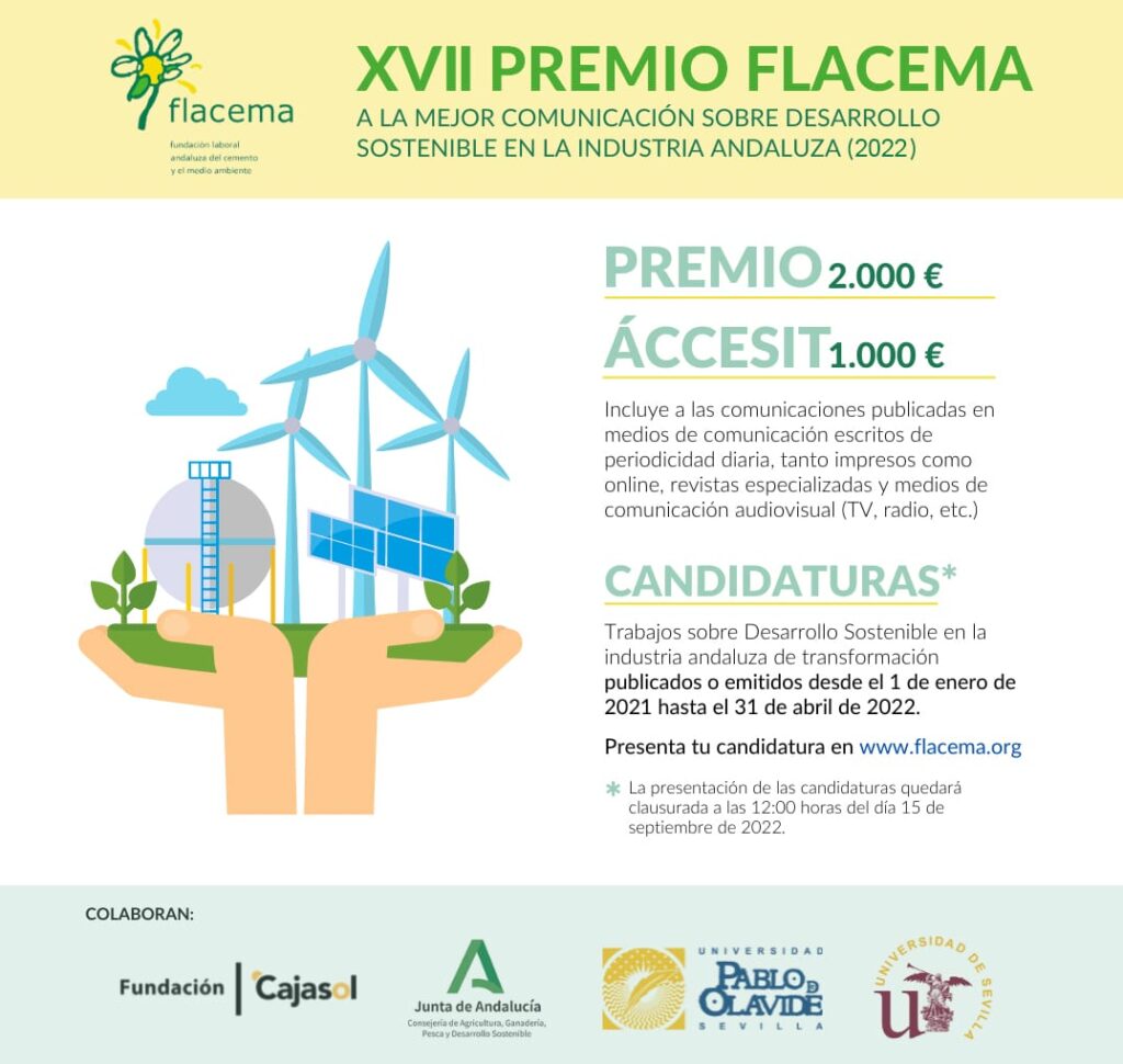 XVII Premio Flacema a la mejor Comunicación sobre Desarrollo Sostenible en la Industria Andaluza