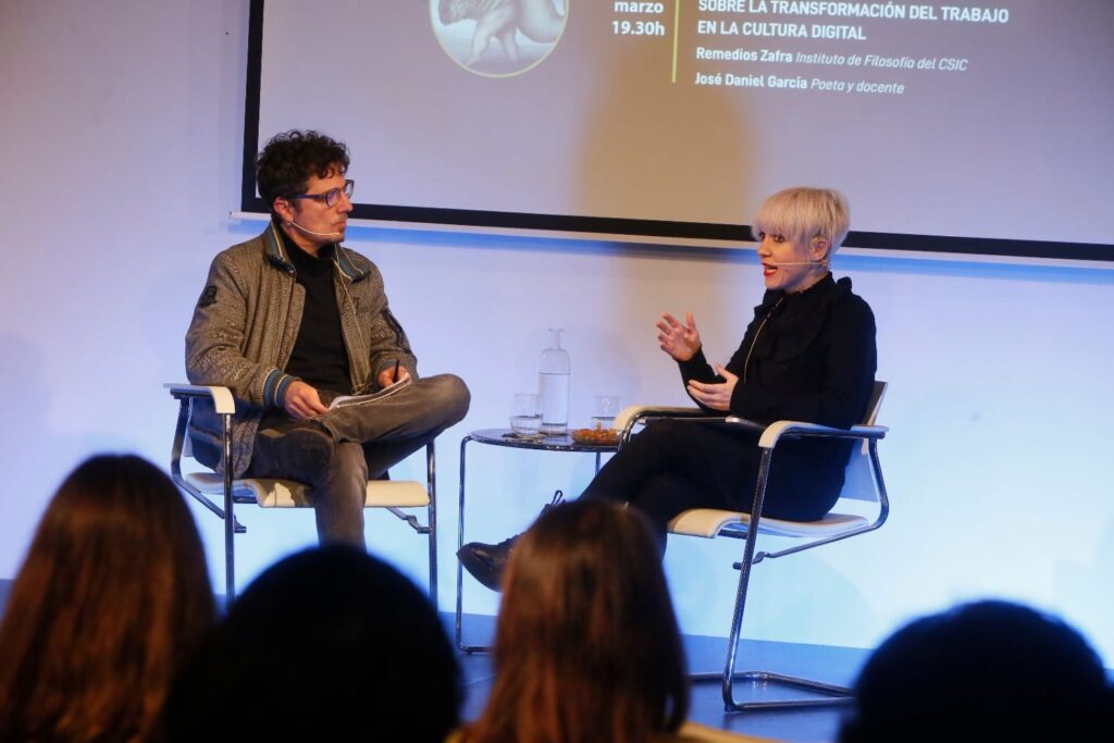 Remedios Zafra en Cajasol Cordoba