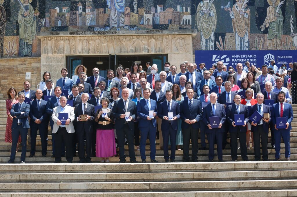 La Fundación Cajasol, entre las entidades clave reconocidas por la Universidad de Córdoba en su 50º aniversario