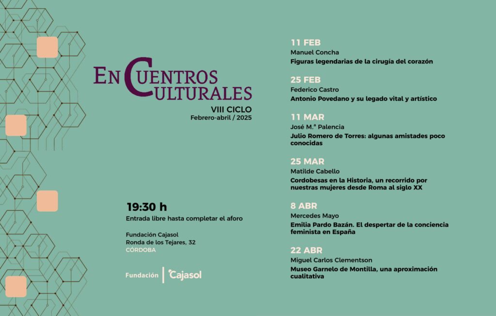 VIII Ciclo de Encuentros Culturales en la Fundación Cajasol en Córdoba