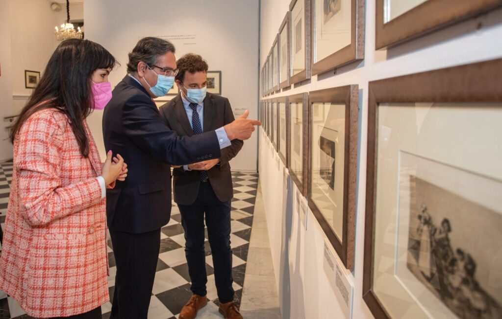 Inauguración de la exposición ‘Las mujeres de goya’ en Huelva