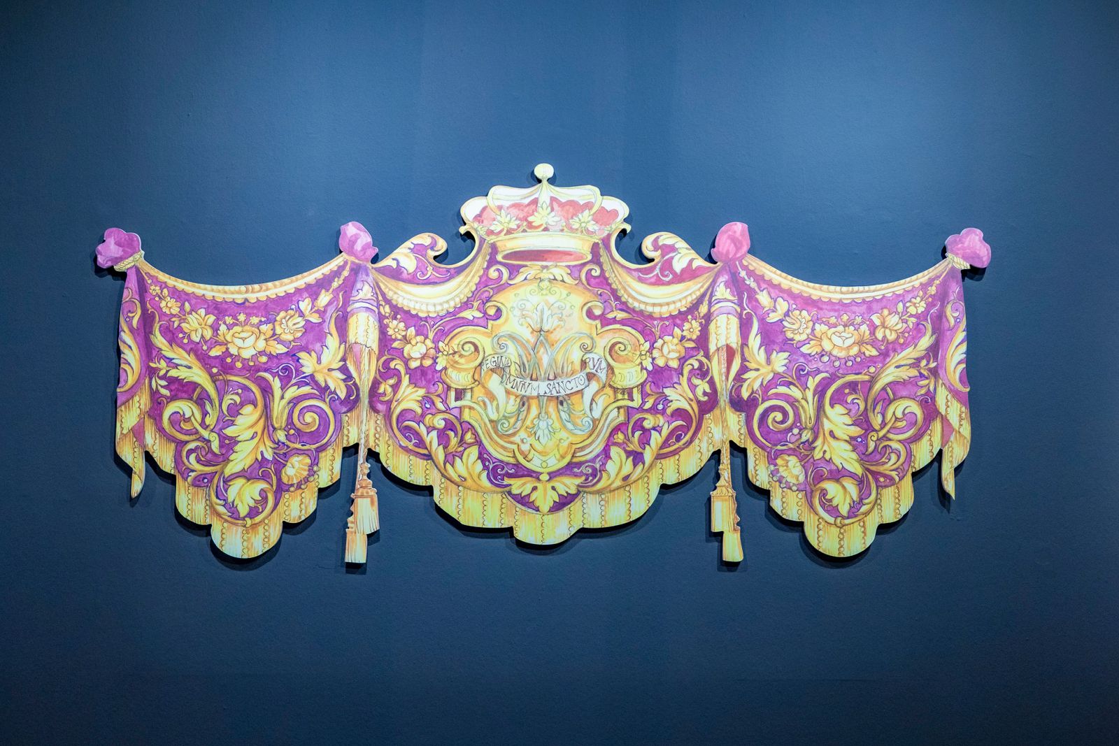 'Tras El Milagro' desvela en la Fundación Cajasol en Cádiz el nuevo palio de la Hermandad de la Cena