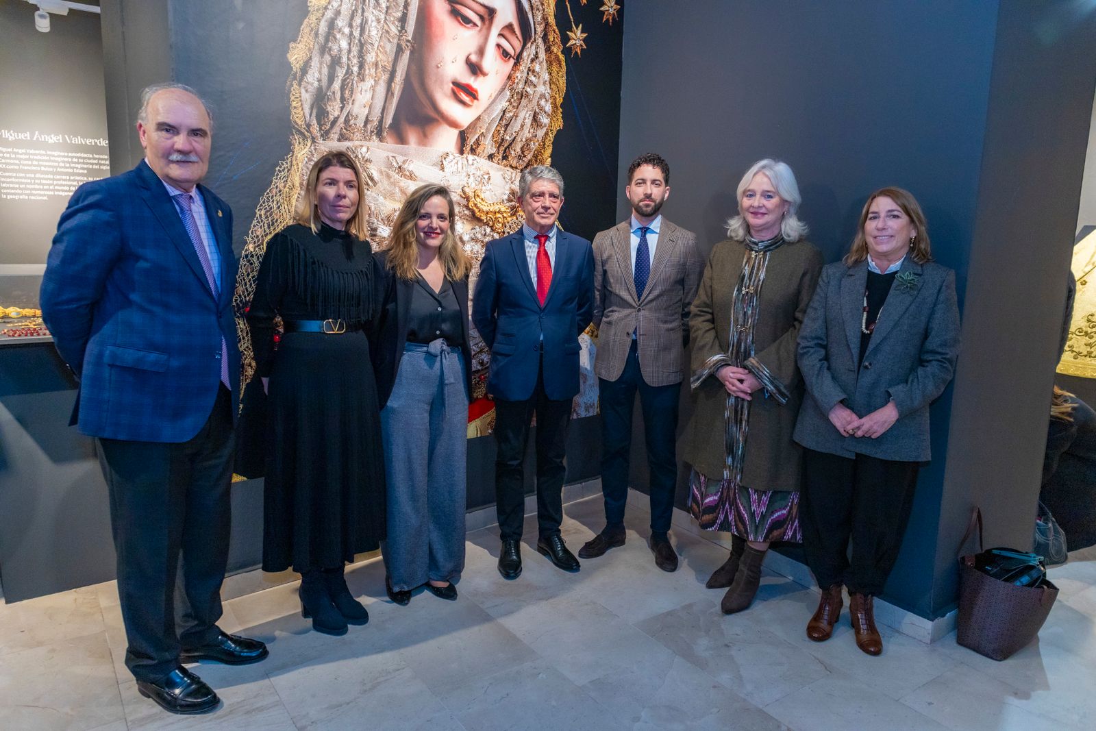 'Tras El Milagro' desvela en la Fundación Cajasol en Cádiz el nuevo palio de la Hermandad de la Cena