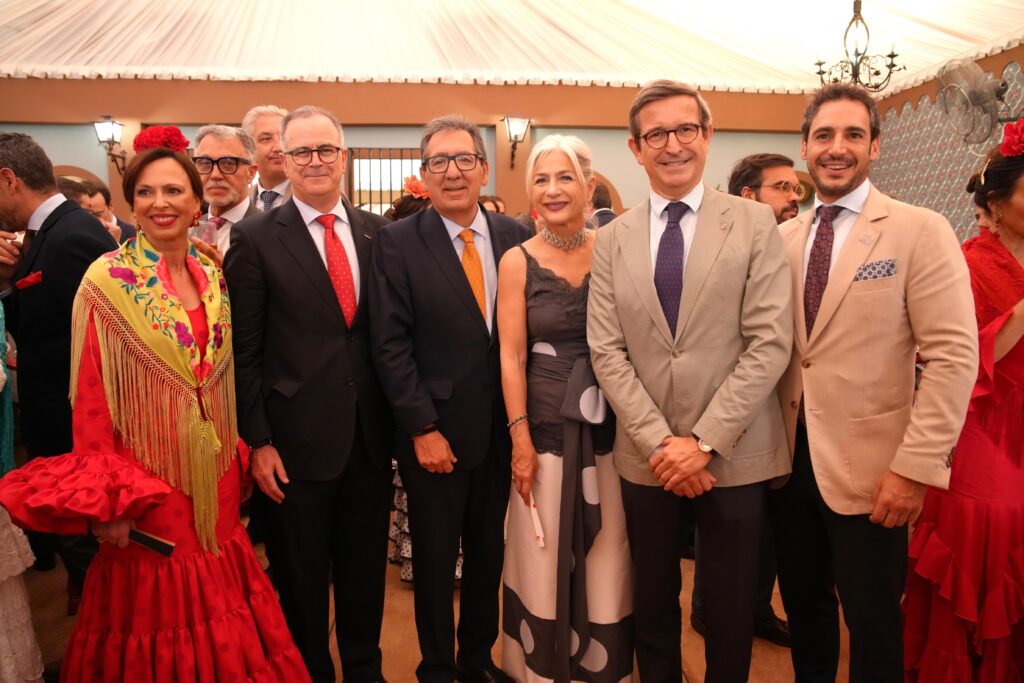 Feria de Abril en la caseta de la Fundación Cajasol