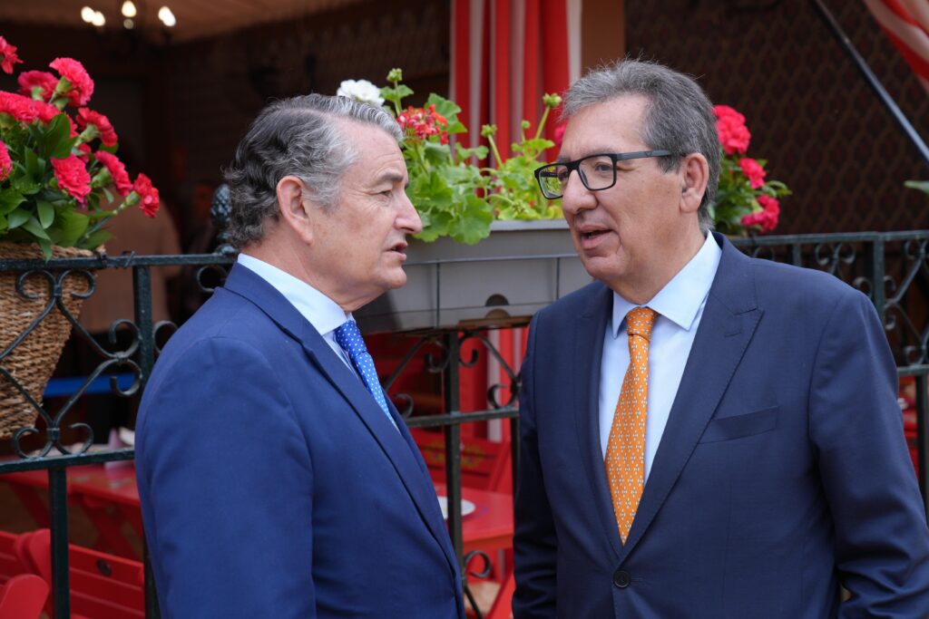 Feria de Abril en la caseta de la Fundación Cajasol