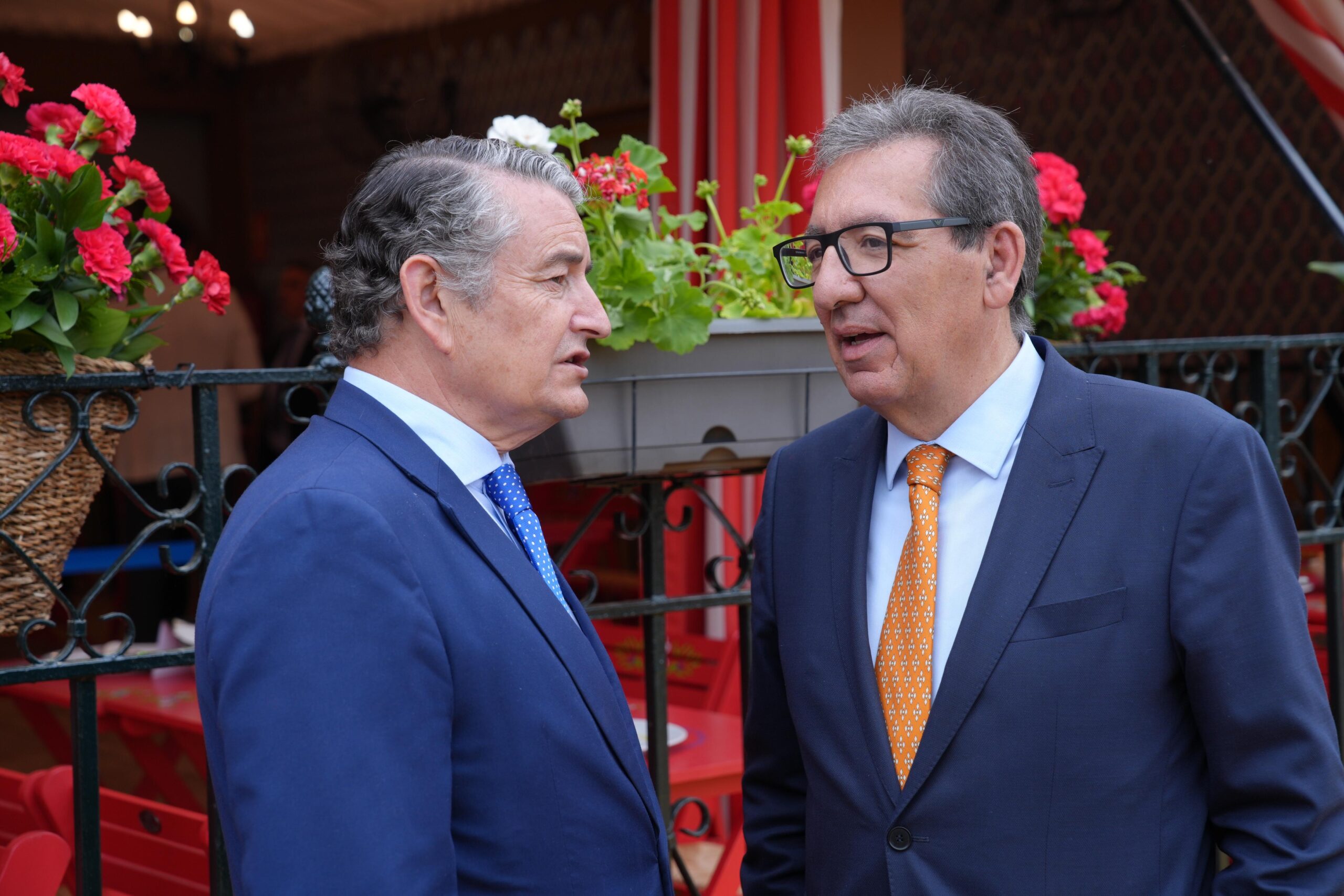 Feria de Abril en la caseta de la Fundación Cajasol