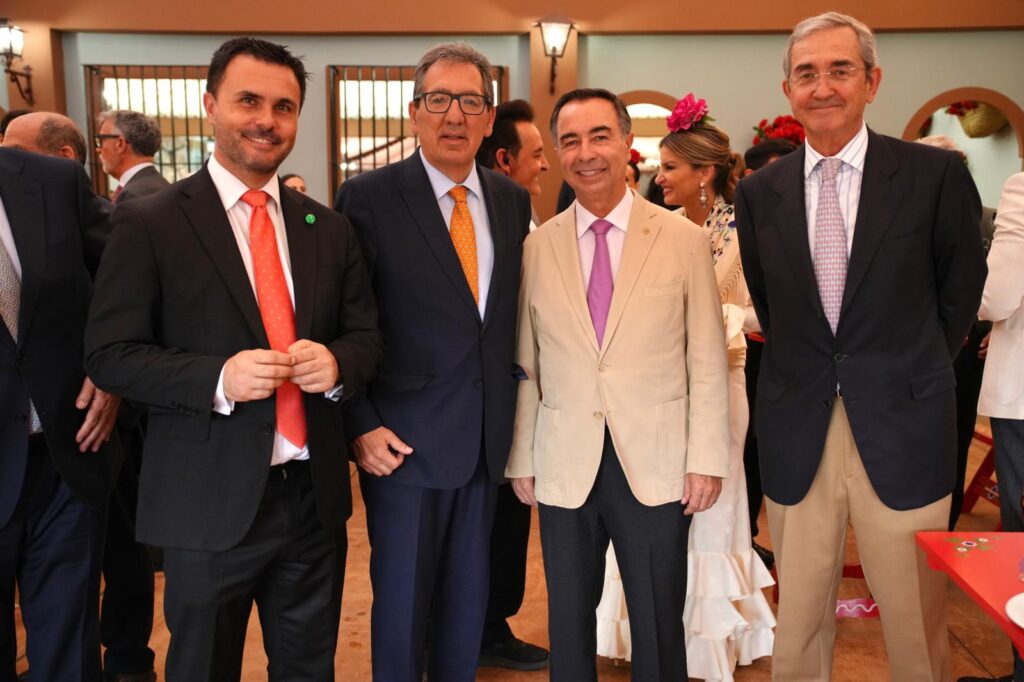 Feria de Abril en la caseta de la Fundación Cajasol