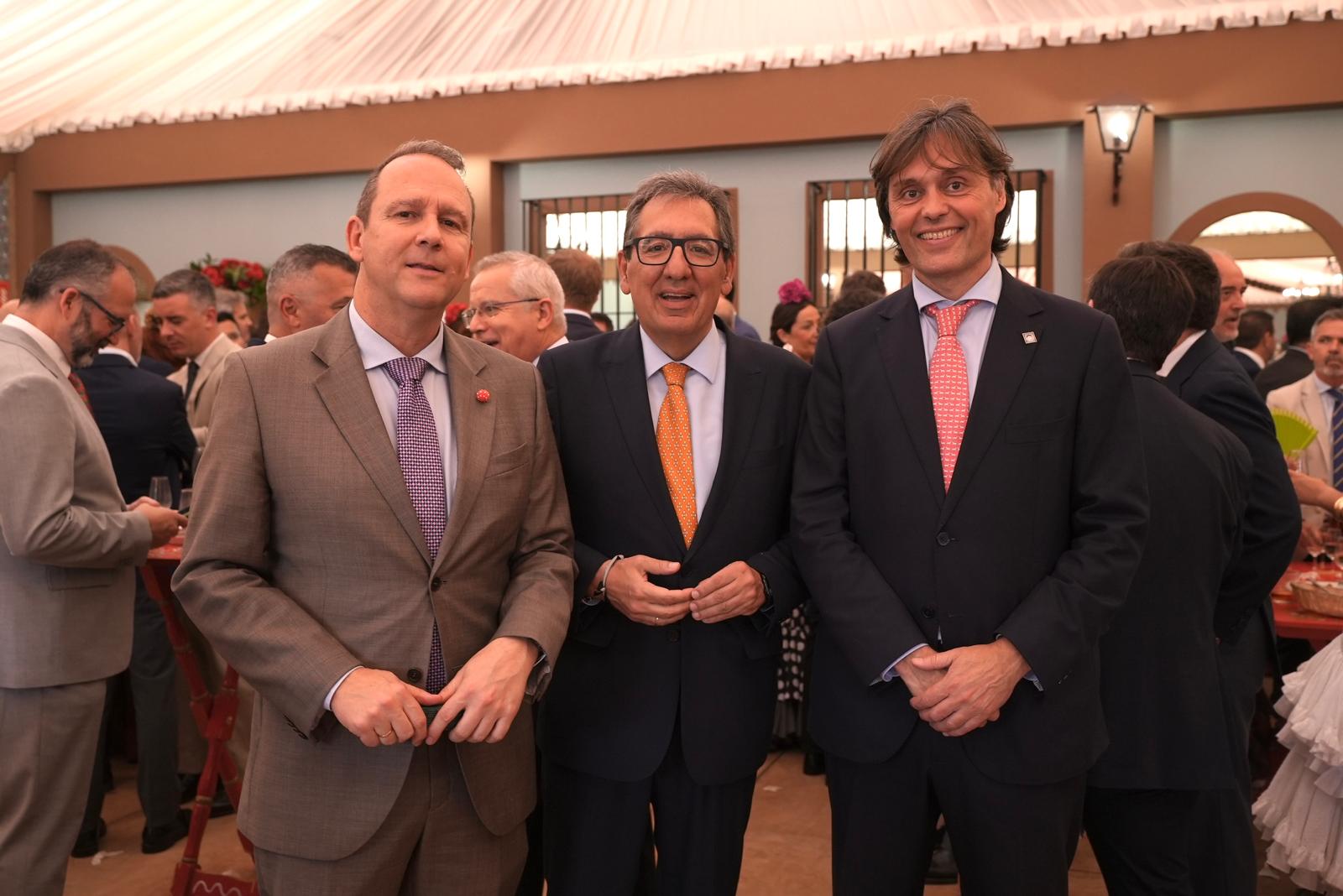 Feria de Abril en la caseta de la Fundación Cajasol