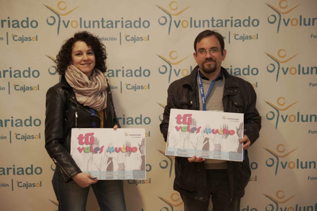 Photocall en el XIII Encuentro de Voluntariado Fundación Cajasol en Sevilla