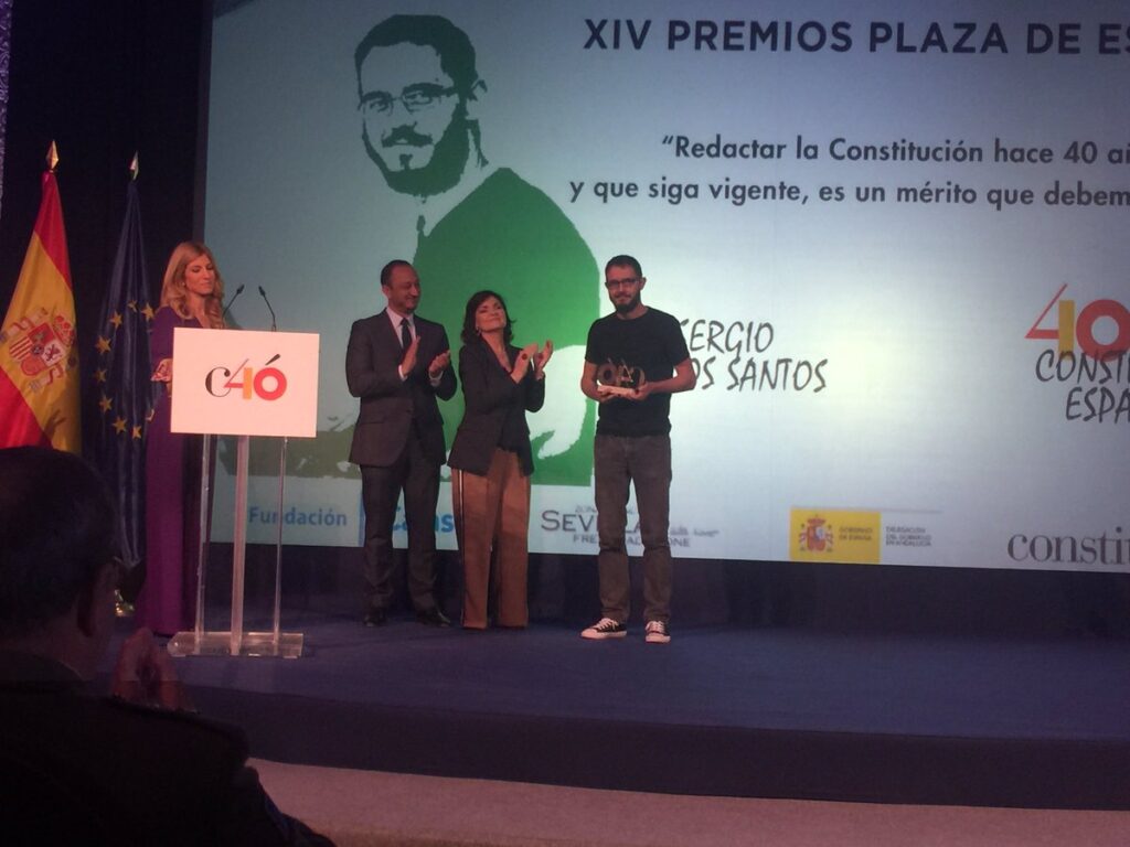 Entrega de los XIV Premios Plaza de España en Sevilla