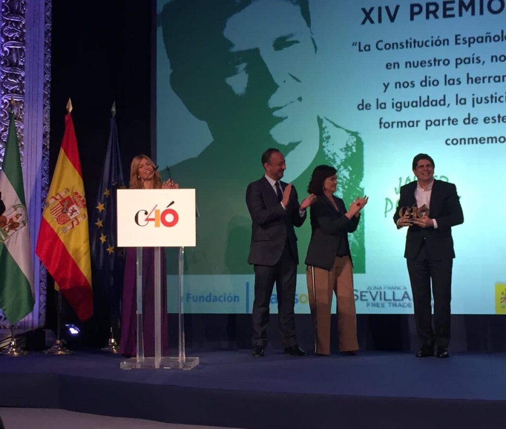 Entrega de los XIV Premios Plaza de España en Sevilla