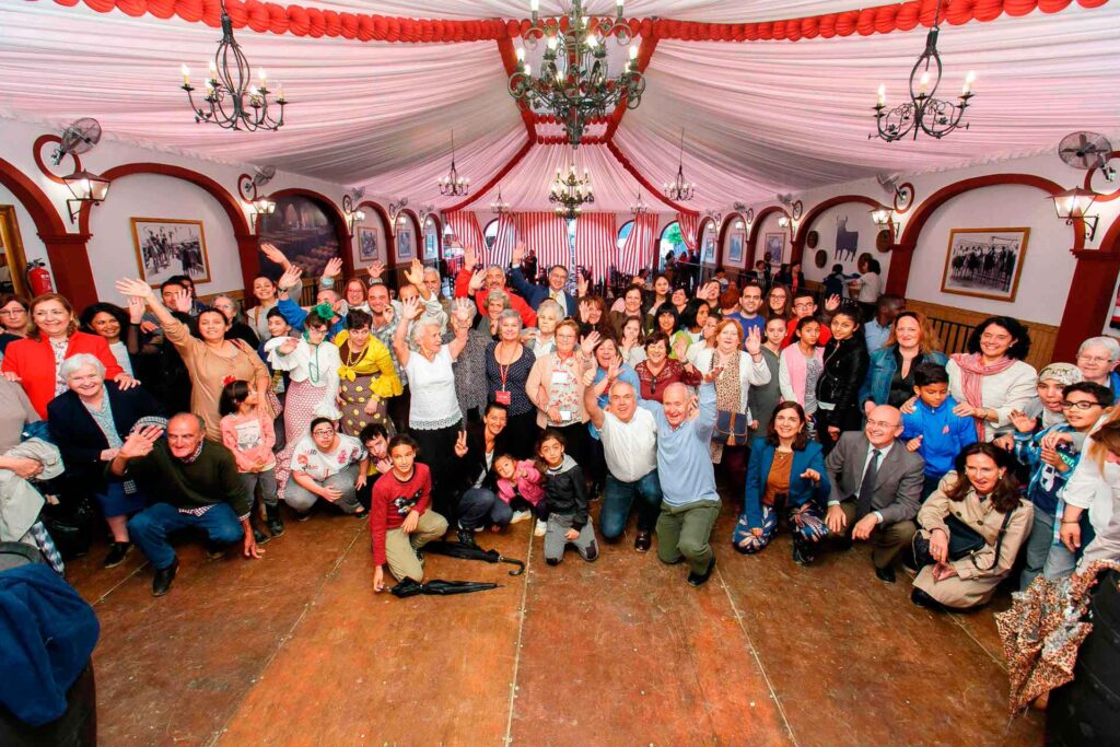 La Fundación Cajasol inaugura la Feria de Abril 2017 con el tradicional encuentro entre entidades sociales