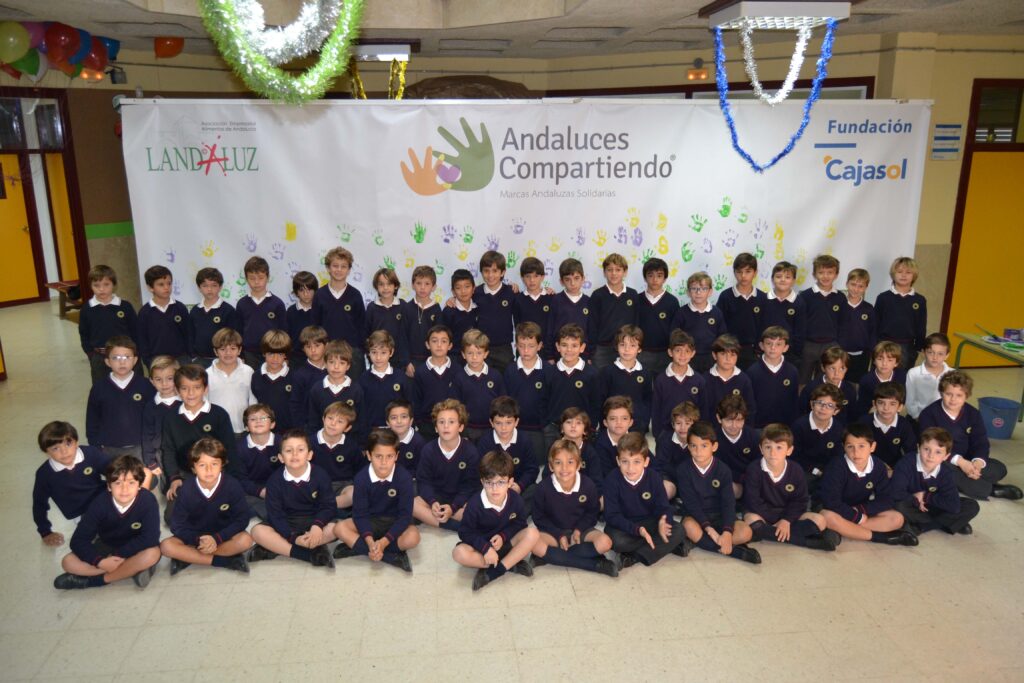 Los colegios Guadalete y Grazalema se vuelcan con Andaluces Compartiendo
