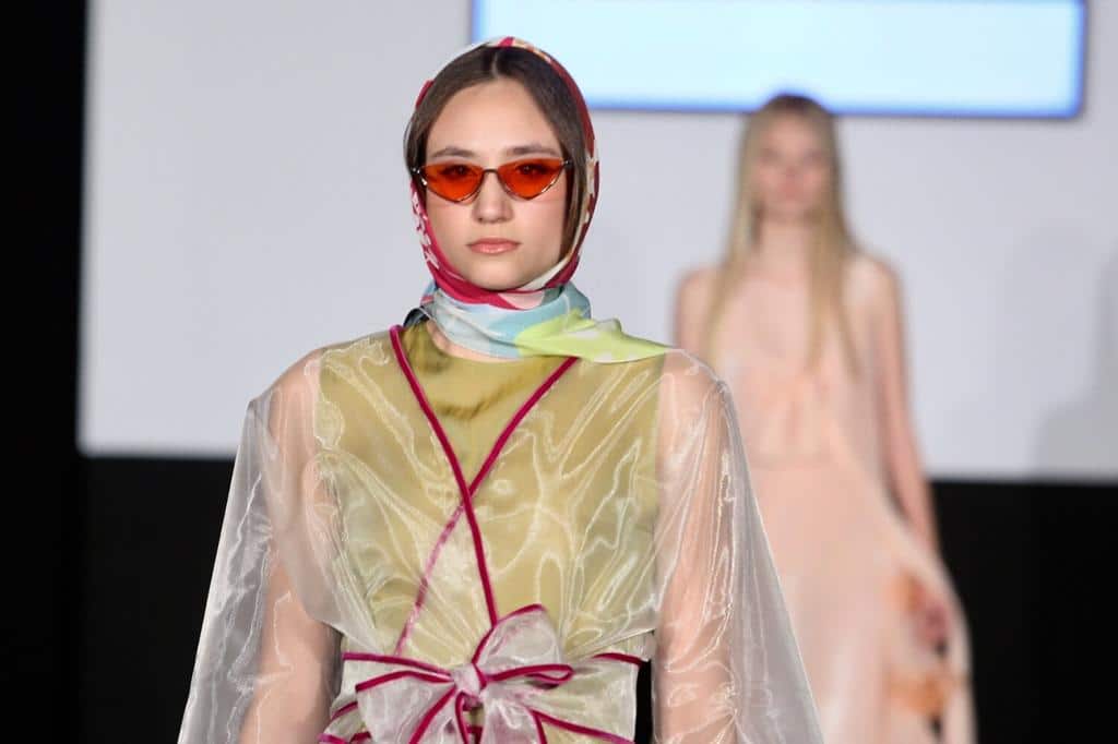 Desfile de Victorio y Lucchino en Andalucía de Moda 2019 en la Fundación Cajasol