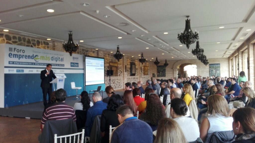 El III Foro Emprende+más Digital, de CECAM y la Fundación Cajasol, impulsa la actividad emprendedora en Castilla-La Mancha