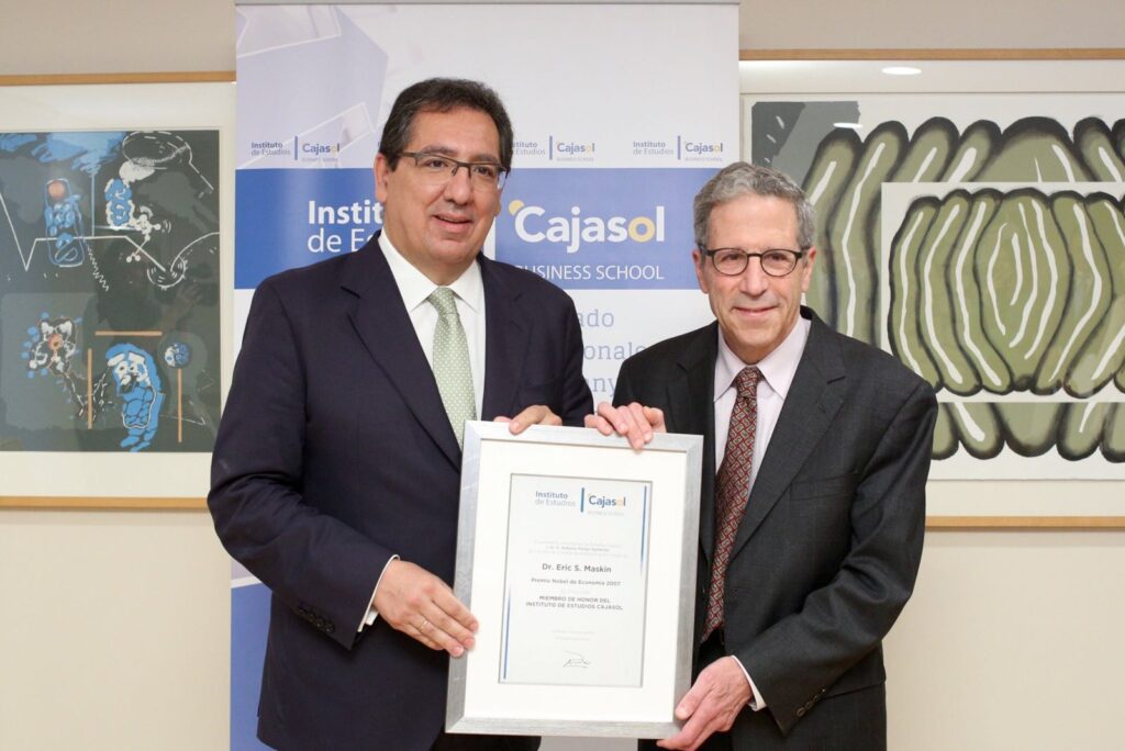 Eric Stark Maskin, Premio Nobel de Economía 2007, inaugura el nuevo ciclo de conferencias de la Fundación Cajasol