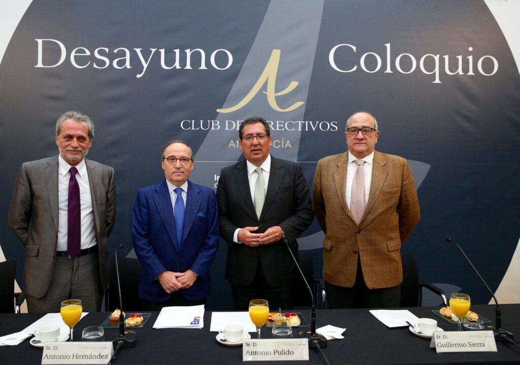 Antonio Pulido, en el Club de Directivos Andalucía: "El ejemplo de Ebro Foods es un fuerte incentivo para las empresas andaluzas"