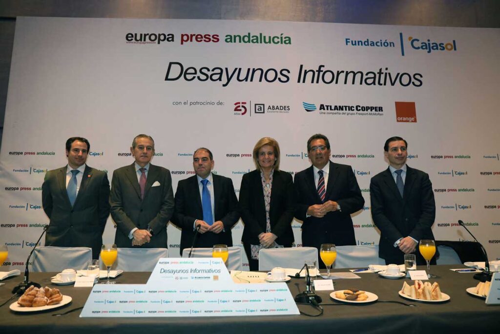 Lorenzo Amor, en los Desayunos Informativos de Europa Press desde Málaga