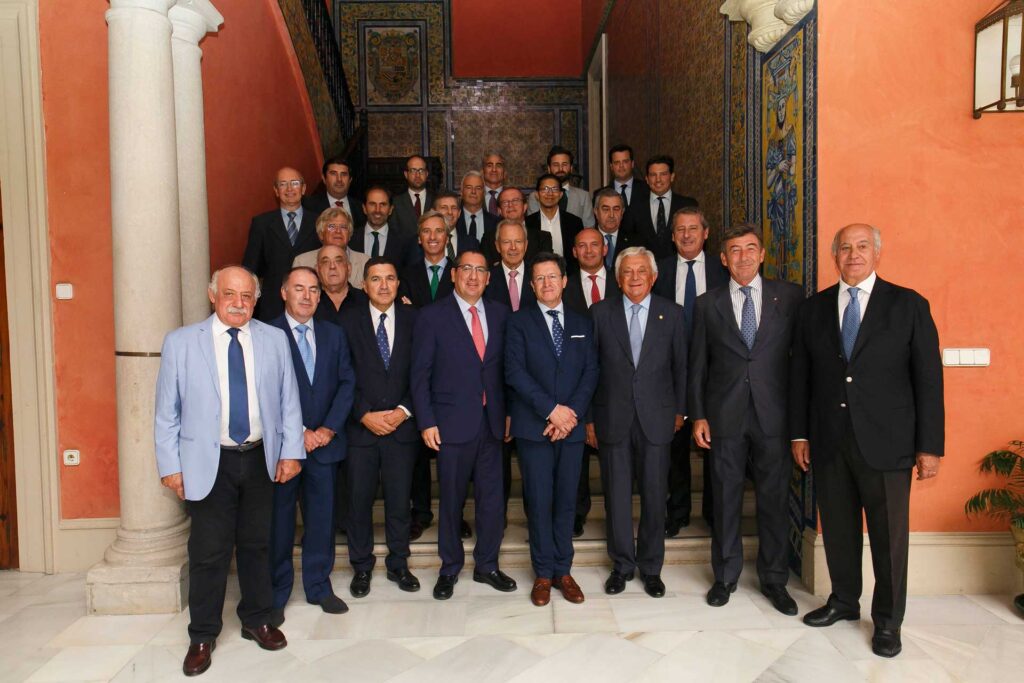 Visita del Embajador de Ecuador en España a la Fundación Cajasol