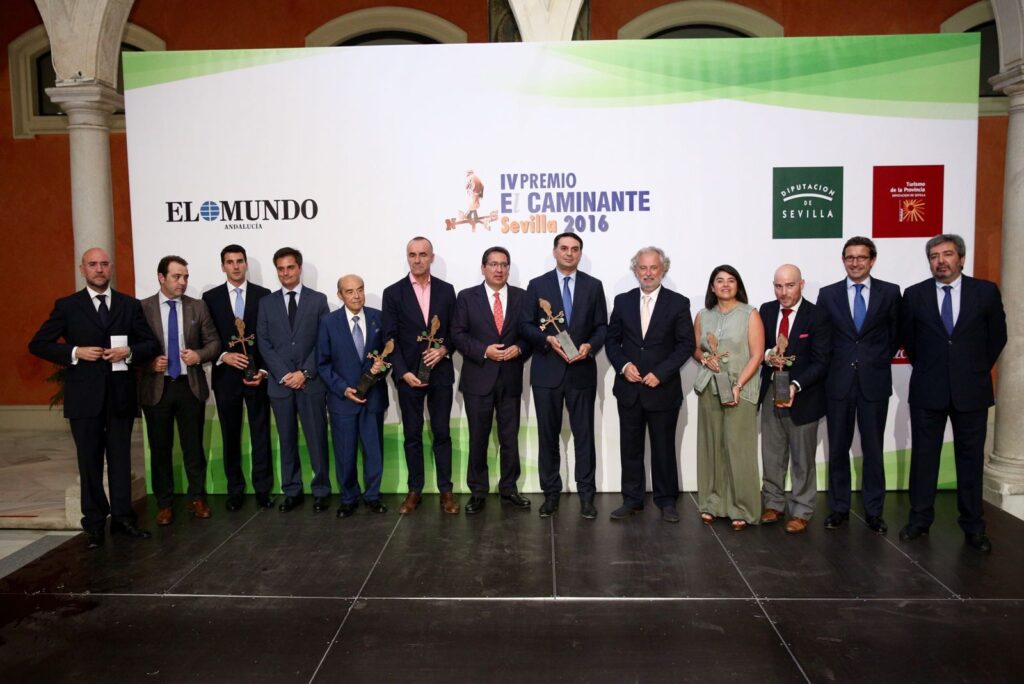 Entrega de los IV Premios ‘El Caminante’ en la Fundación Cajasol