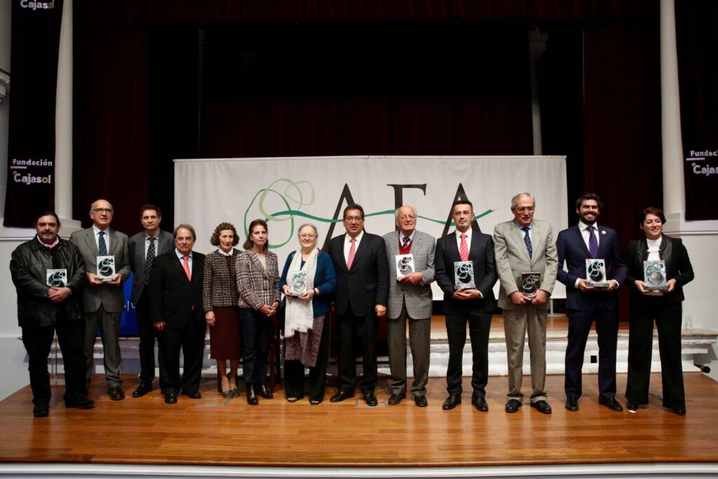 Entrega de los VI Premios Asociación de Fundaciones Andaluzas (AFA) en la Fundación Cajasol