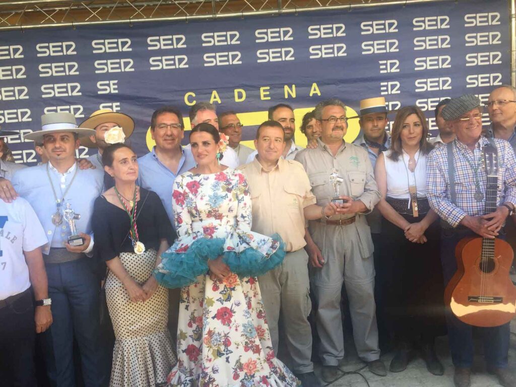 Entrega de los Premios Tamborilero 2017 que concede Radio Huelva en El Rocío