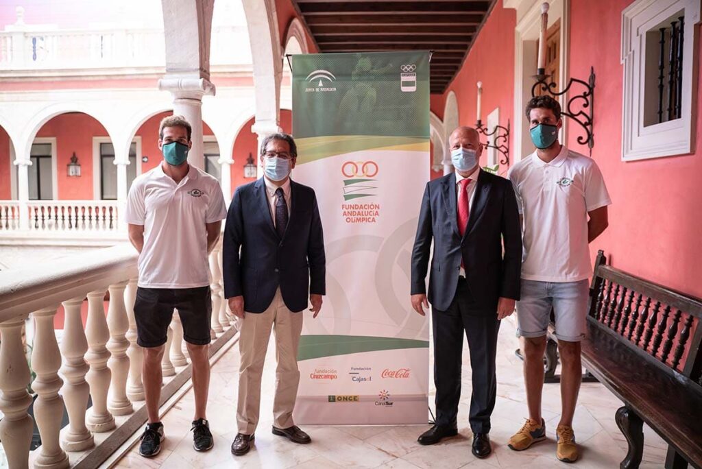 La Fundación Cajasol y la Fundación Andalucía Olímpica, más de veinte años colaborando para apoyar el deporte y sus valores