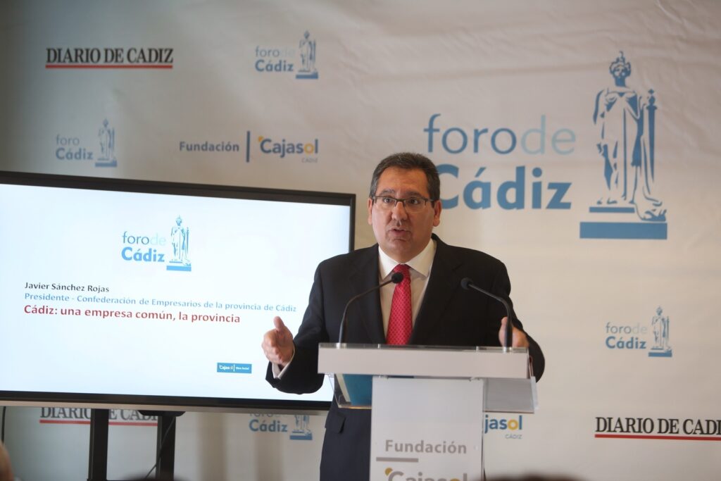 Antonio Pulido en el Foro de Cádiz: «Es el tiempo de sumar energías y coordinar esfuerzos para presentar a Andalucía y Cádiz como tierra de oportunidades, de estabilidad y de confianza»