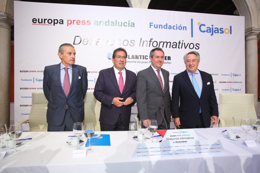 Juan Espadas, alcalde de Sevilla, inaugura una nueva temporada de los Desayunos Informativos de Europa Press desde la Fundación Cajasol