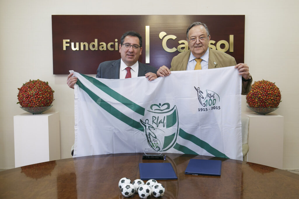 La Fundación Cajasol se vuelca con la RFAF en el año de su Centenario