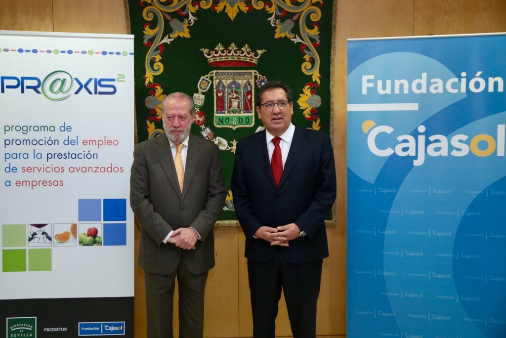 El proyecto Pr@xis facilitará un contrato laboral a 70 recién titulados en Sevilla para mejorar la competitividad de las Pymes