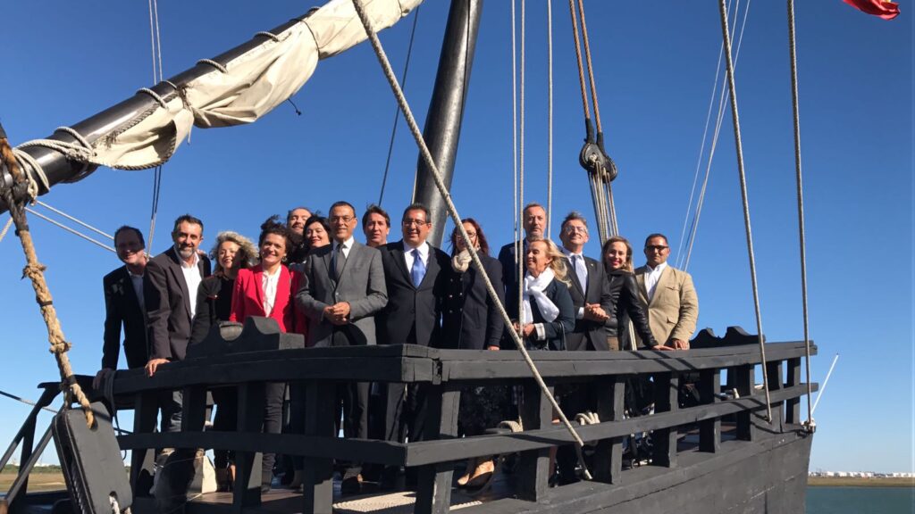 La Fundación Cajasol y Diputación de Huelva secundan la construcción de una réplica de la Nao Santa María