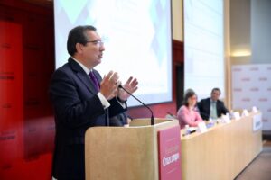 Antonio Pulido, durante su intervención en la V Jornada AFA