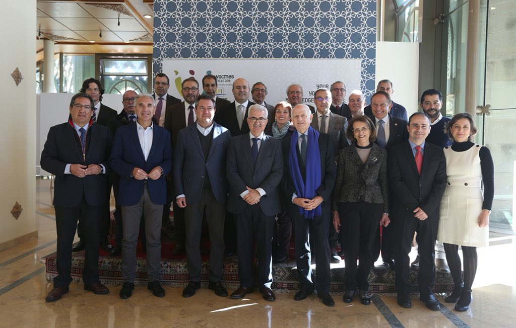 Reunión del Patronato de la Fundación Tres Culturas del Mediterráneo en Sevilla