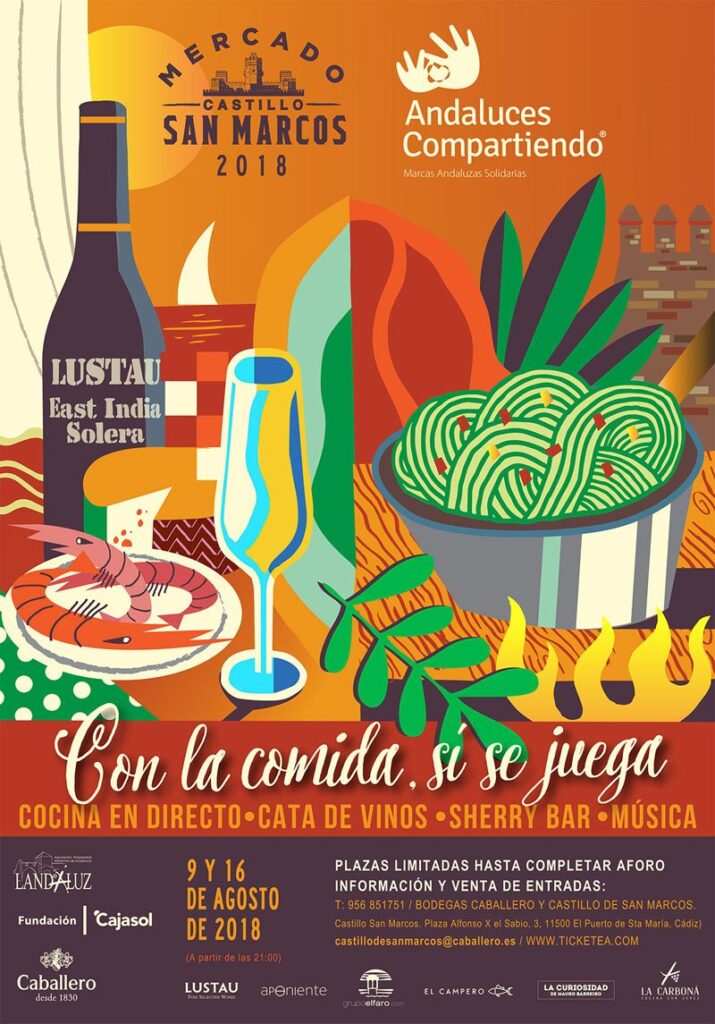Gastronomía y solidaridad en el Ciclo Cultural Caballero de ‘Andaluces Compartiendo’