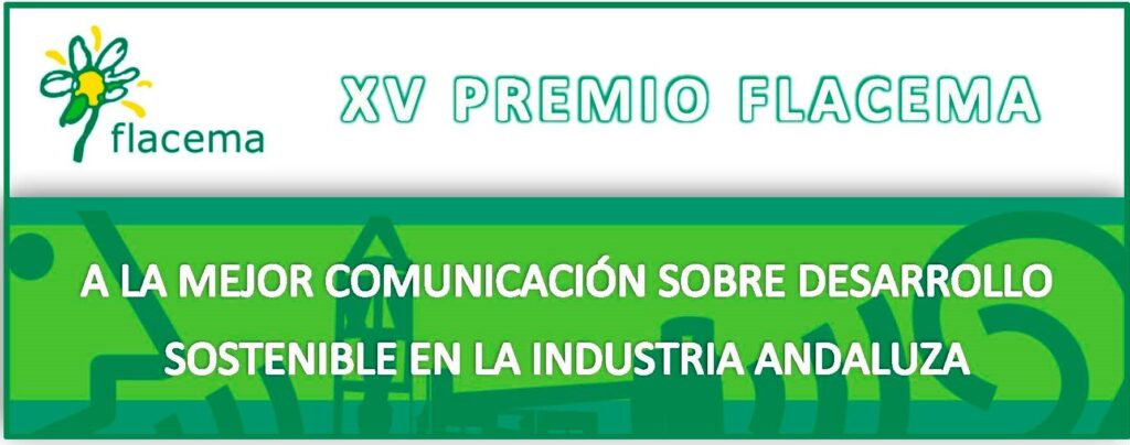 Cartel de la convocatoria de los XV Premios de la Comunicación Flacema