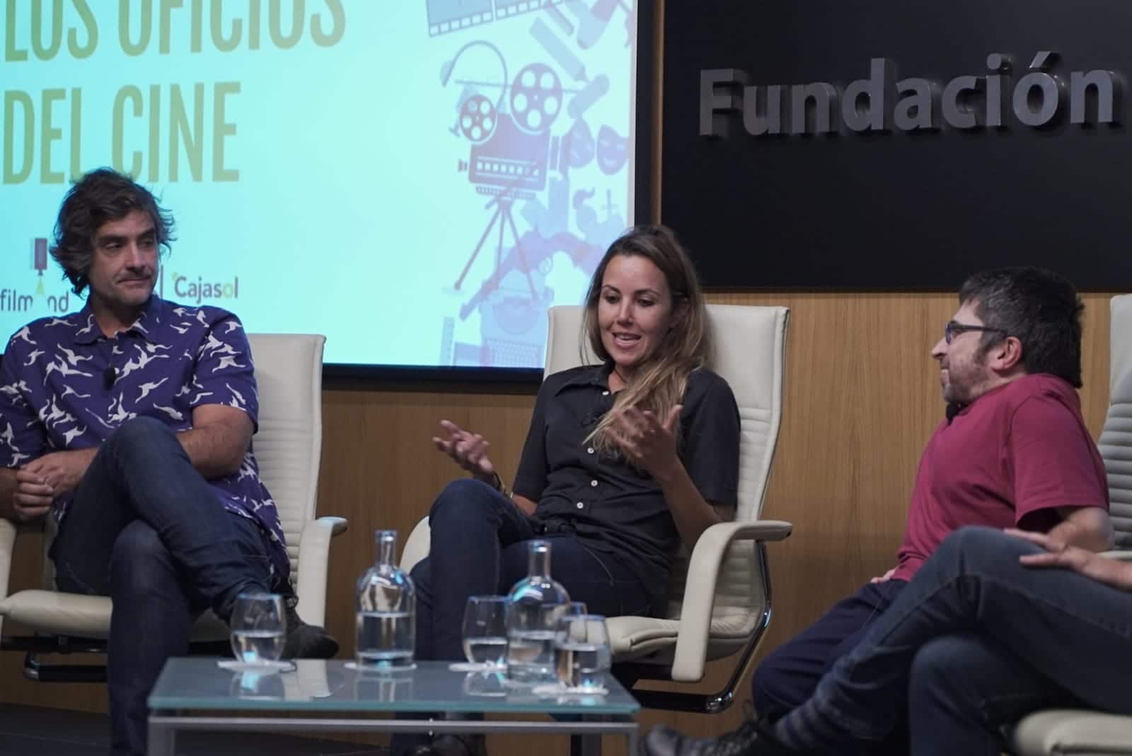 Mesa de debate en el ciclo Los Oficios del Cine dedicado a la dirección artística