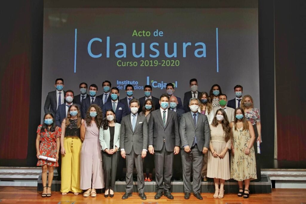 Acto de Clausura del Curso Académico 2019/2020 del Instituto de Estudios Cajasol
