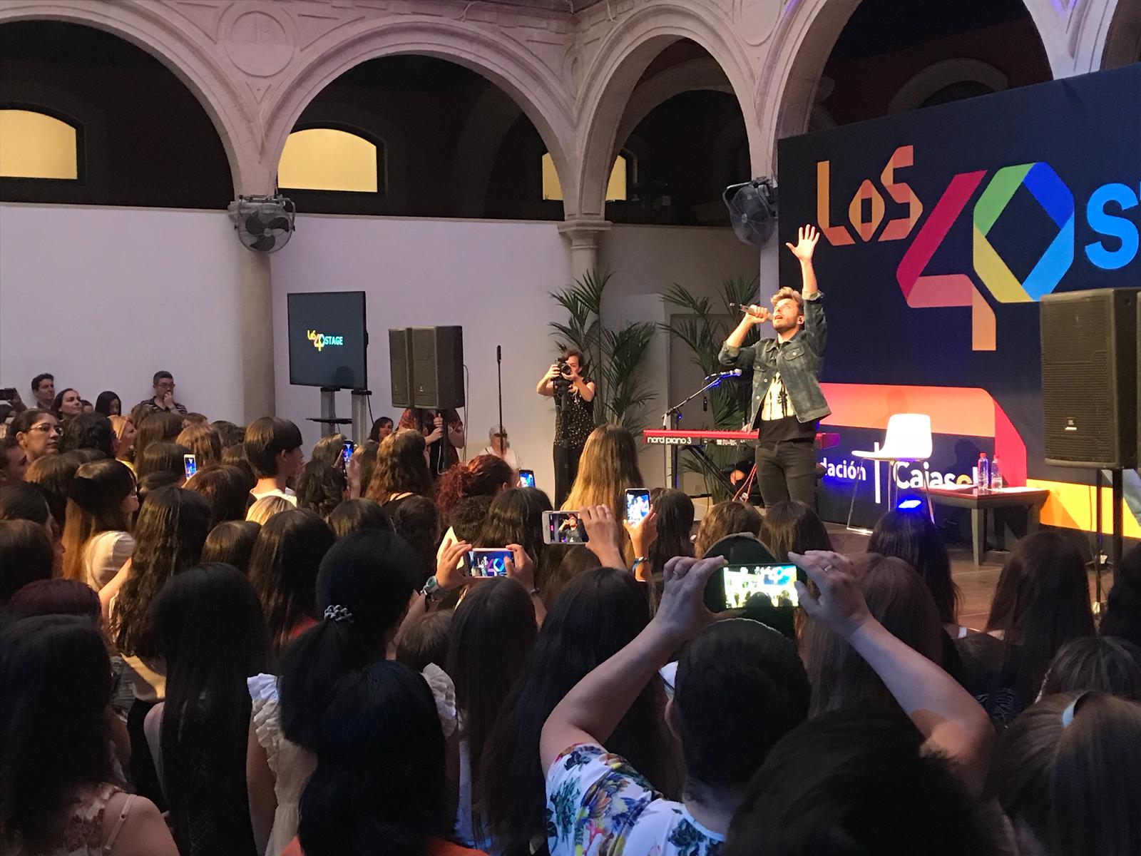 Concierto de Blas Cantó en la Fundación Cajasol