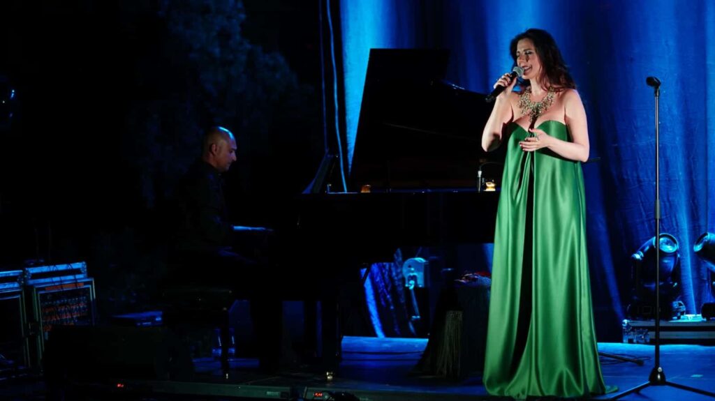 Concierto de Diana Navarro en la Residencia de Estudiantes de Madrid