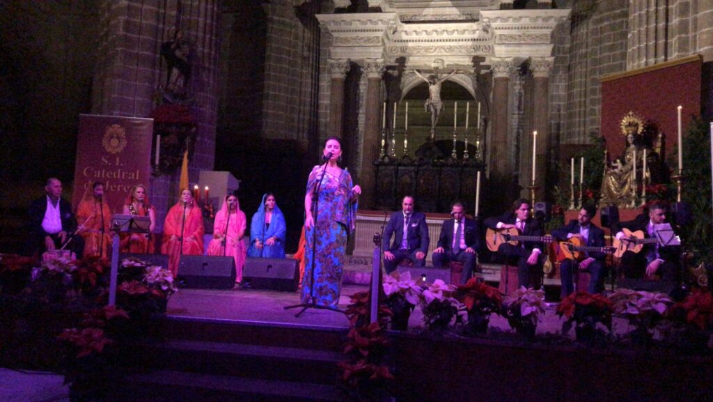 Concierto de María José Santiago en la Catedral de Jerez