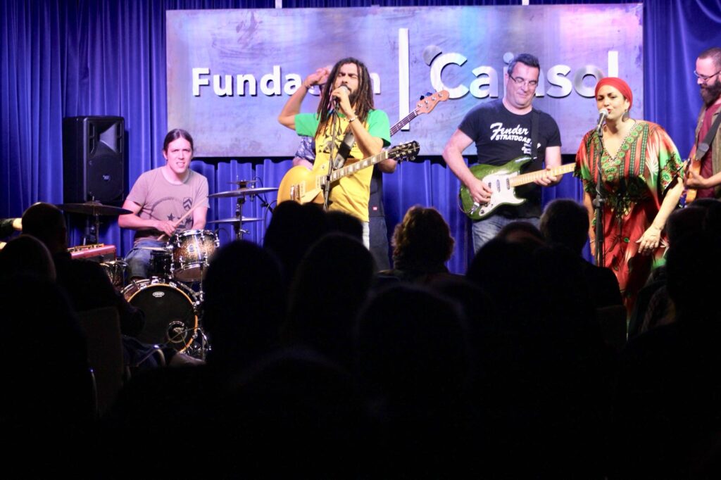One Love homenajea a Bob Marley en el ciclo ‘Los Jueves en la Cuarta’ de la Fundación Cajasol en Huelva
