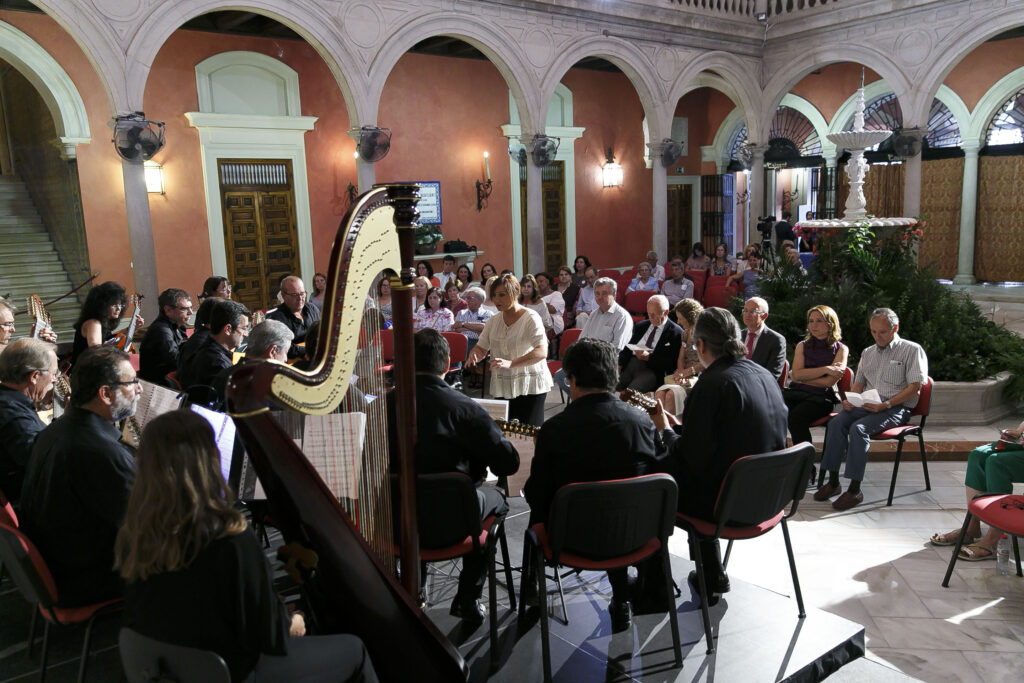 Concierto a beneficio de los niños con cáncer infantil en la Fundación Cajasol