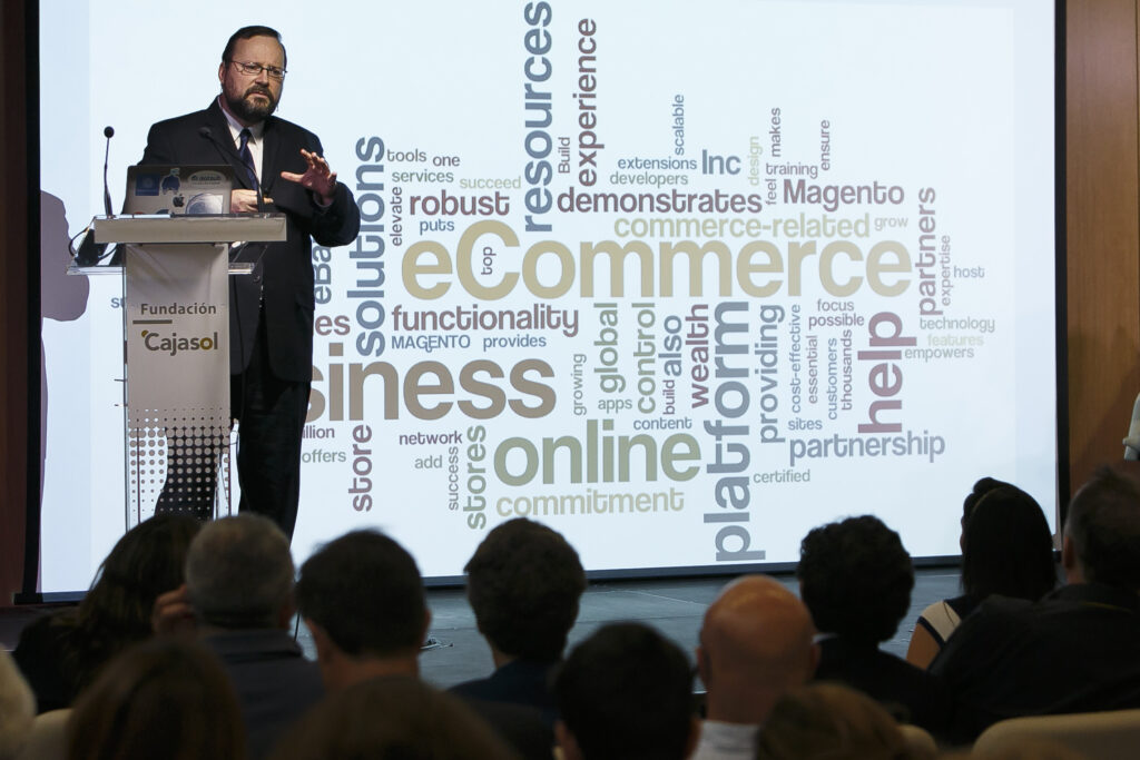 Conferencia de David Orban ‘El poder disruptivo de la descentralización’ en la Fundación Cajasol