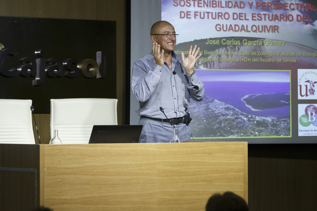 Conferencia de José Carlos García en la Fundación Cajasol