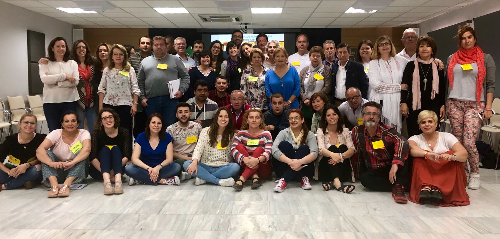 Clausura del curso de formación PROSPECT sobre Salud Mental en la Fundación Cajasol (Huelva)
