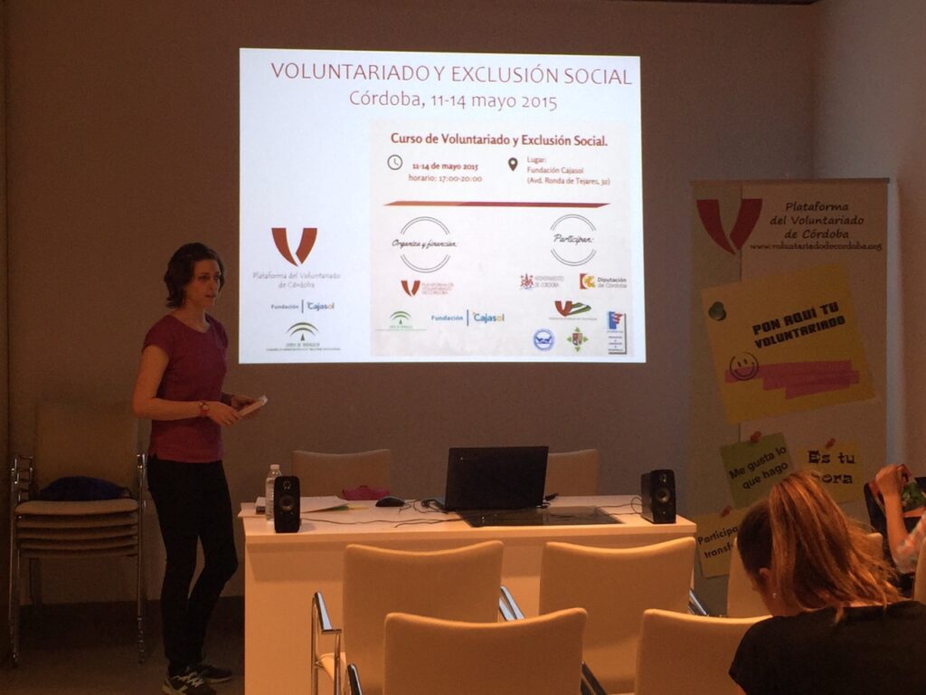 III Curso de Voluntariado y Exclusión en la sede de la Fundación Cajasol en Córdoba