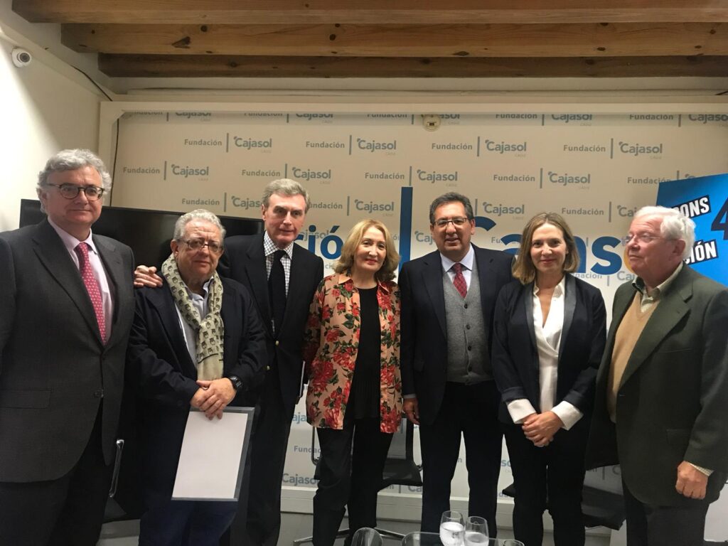 Encuentros sobre el 40 aniversario de la Constitución Española con Fernando Jáuregui, José María Izquierdo y Emilio Contreras en Cádiz