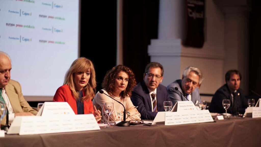 Desayuno Informativo de Europa Press con María del Carmen Castilla en Sevilla